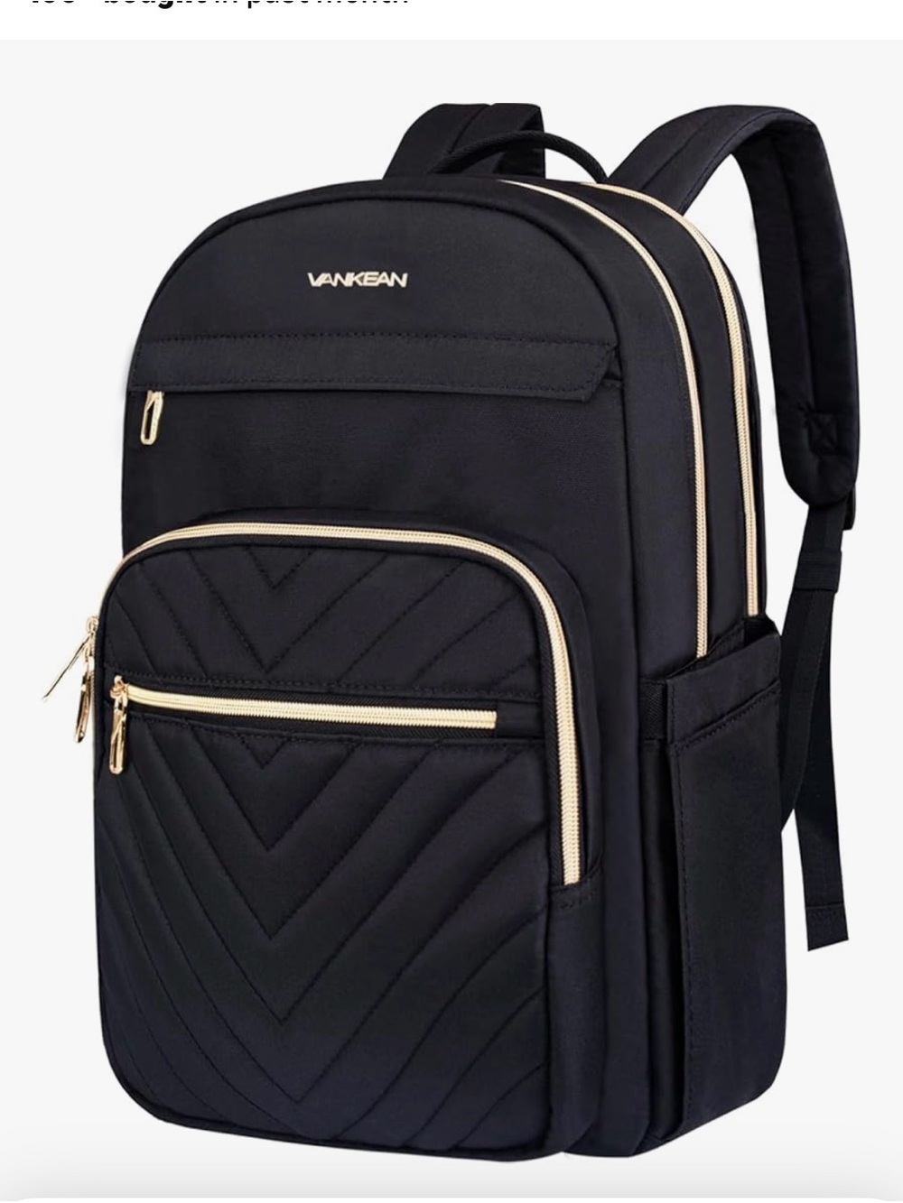 NWT VANKEAN 17.3 Inch Laptop Black Backpack with lots of pockets